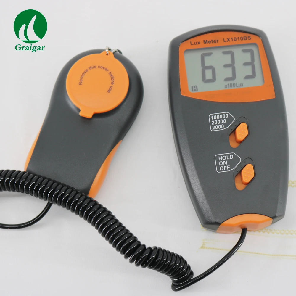 100 Original Authentic LX1010BS NEW Professiona Digital Light Meter 100000 Handheld Lux Meter