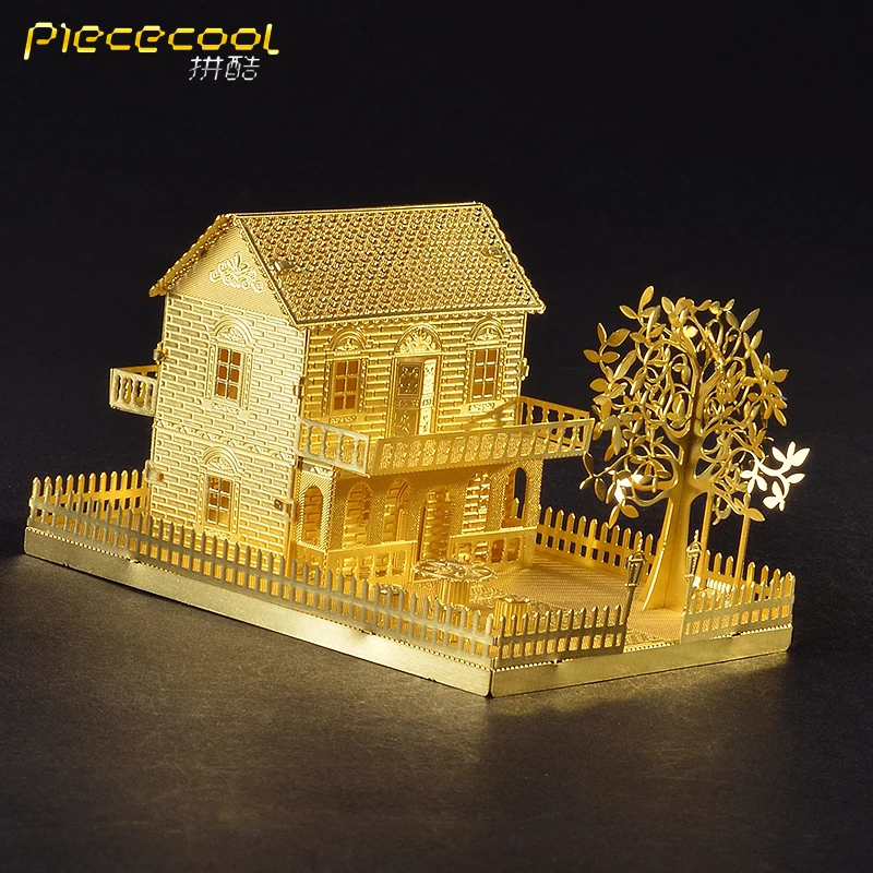 Новое поступление Piececool 3D металлический дом головоломка игрушка Сборка