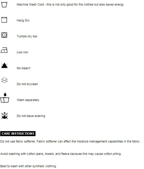 Care Instructions
