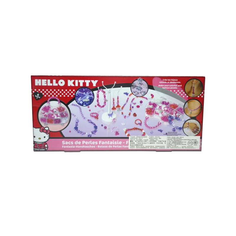 HELLO KITTY Sacs de Perles Fantaisie Фэнтези Бусы сумки для рук Bolsos Bolsas 700 + perles Подарочные игрушки