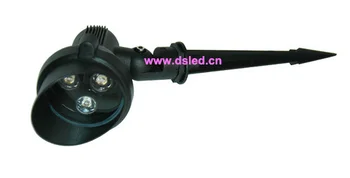 

Free shipping !! CE,IP65,high power 3W outdor LED spotlight with spike,LED garden light,110V-250VAC,DS-07-6-3W,2-year warranty