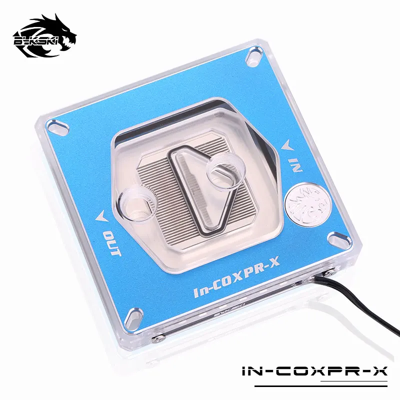 Водяной блок для процессора Bykski Intel LGA115X/2011/2066 X99 X299 радиатор ЦП RGB / RBW в COXPR X|cpu