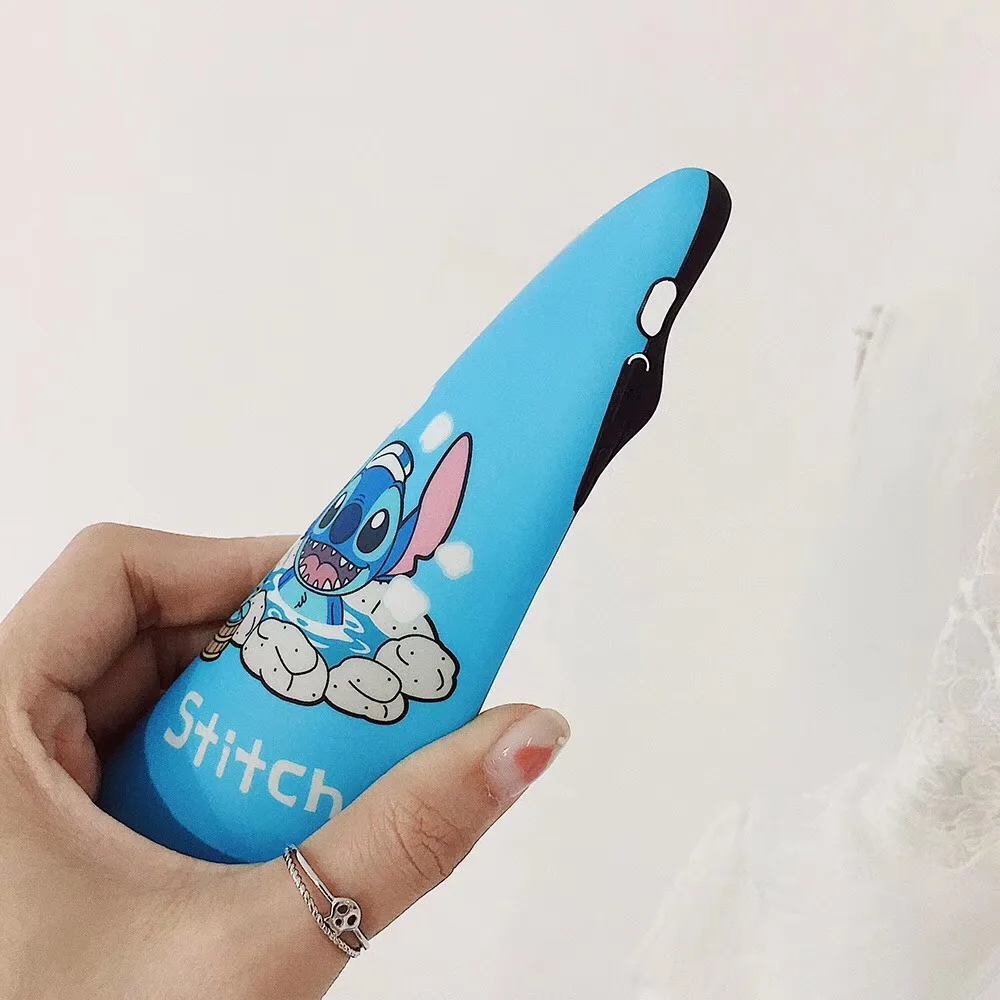 Marchcover новинка милый чехол IMD с мультипликационным принтом Ститч для iPhone X XS MAX XR coque