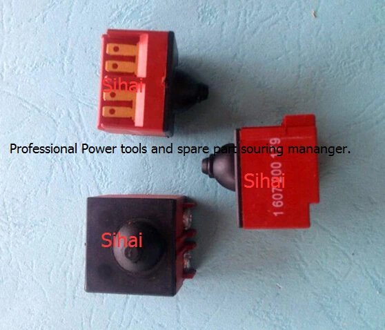 

Hot sale .Angle grinder switch ,AC250V 6A 125VAC/12A DPST NO Push Button Switch for GWS6-100;GWS8-100