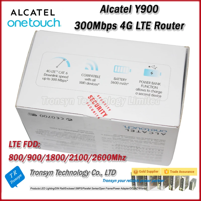 Wi Fi роутер Alcatel Y900 Cat6 300 Мбит/с LTE 4G|4g lte router wifi|4g sim slot routermobile |