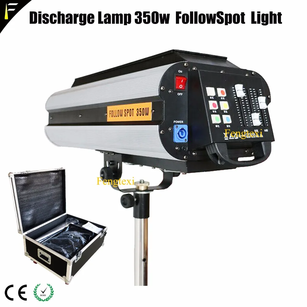 

Electronic 350w 17R Beam Spot Follow Chasing Light/Tracker Light For Wedding Performence Follow Spot Light With Fly Case