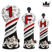 Гольф-мастер, чехлы на голову с деревянной головкой, бык Гог драйвер/фарватер/Гибридный привод FW UT головные уборы