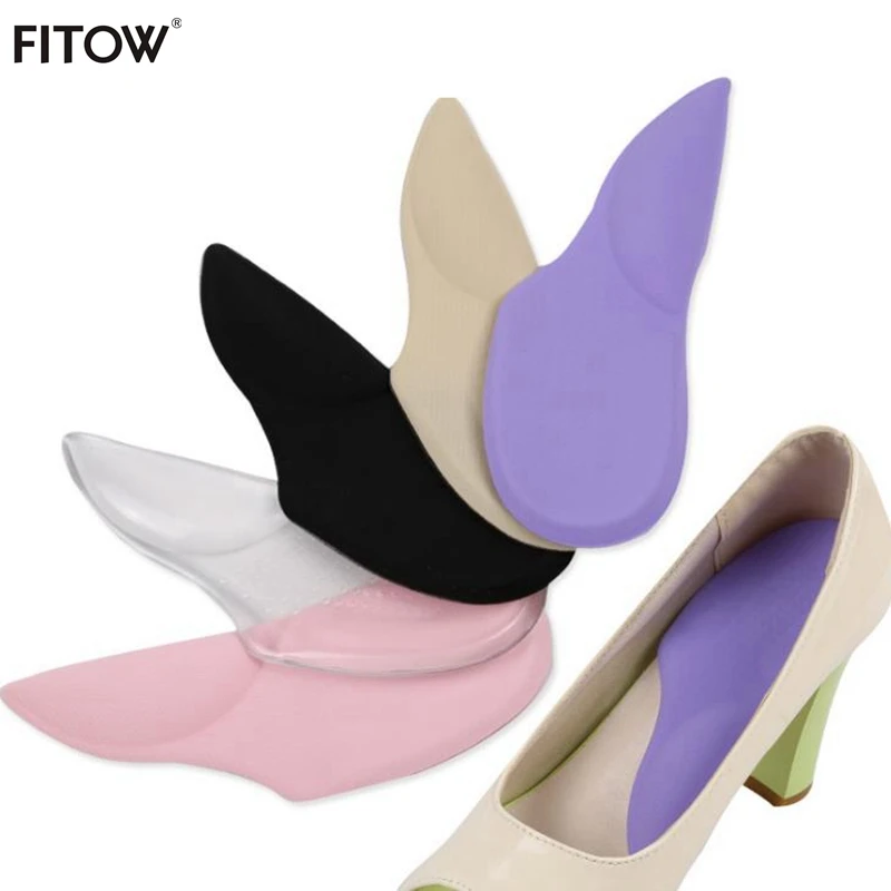 

5 Color High Heel Shoe Cushion Pads Multicolor Insole for Shoe Massage Foot Care Protector Anti Slip Pads Insole Insert Stickers