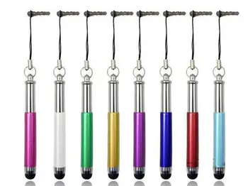 

Free shipping 500pcs/lot Color Retractable Stylus Touch Screen Pen for Android Mobile Phones Tablet PC Mid