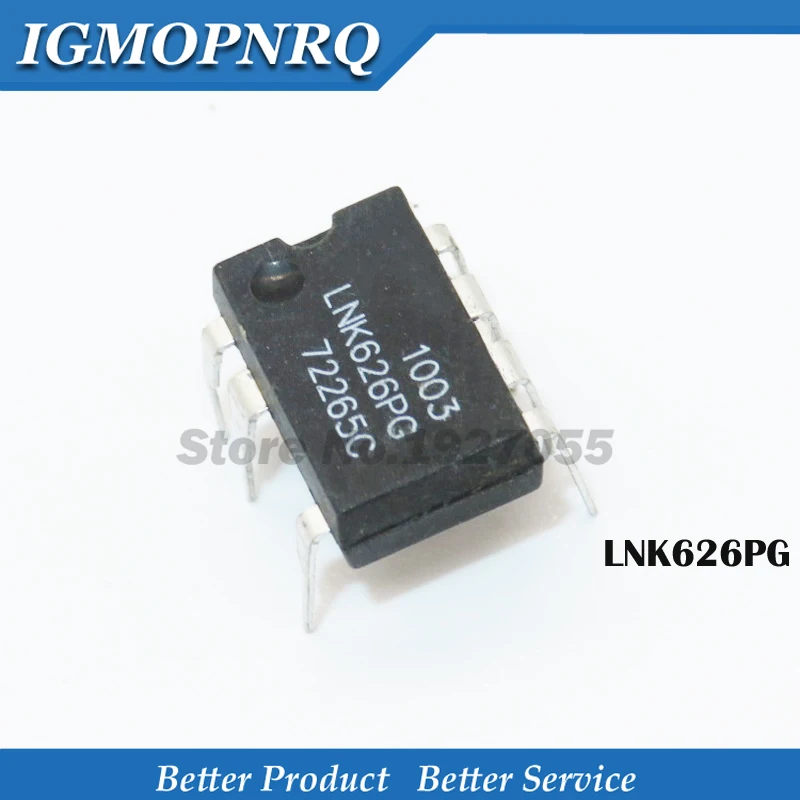 Новинка 10 шт. LNK626PG DIP7 LNK626 DIP-7 LNK626P 626PPG | Электронные компоненты и принадлежности