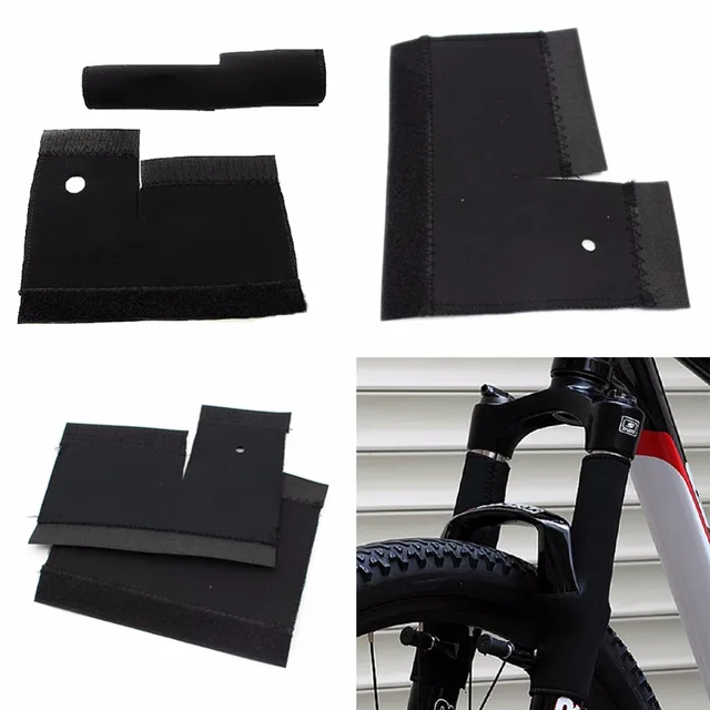 Best Price New 1Pair Bicycle Frame Chain Protector Cycling MTB Bike Front Fork Protective Pad Guard Wrap Cover Set Bicycle Accessories Best Price New 1Pair Bicycle Frame Chain Protector Cycling MTB Bike Front Fork Protective Pad Guard Wrap Cover Set Bicycle Accessories