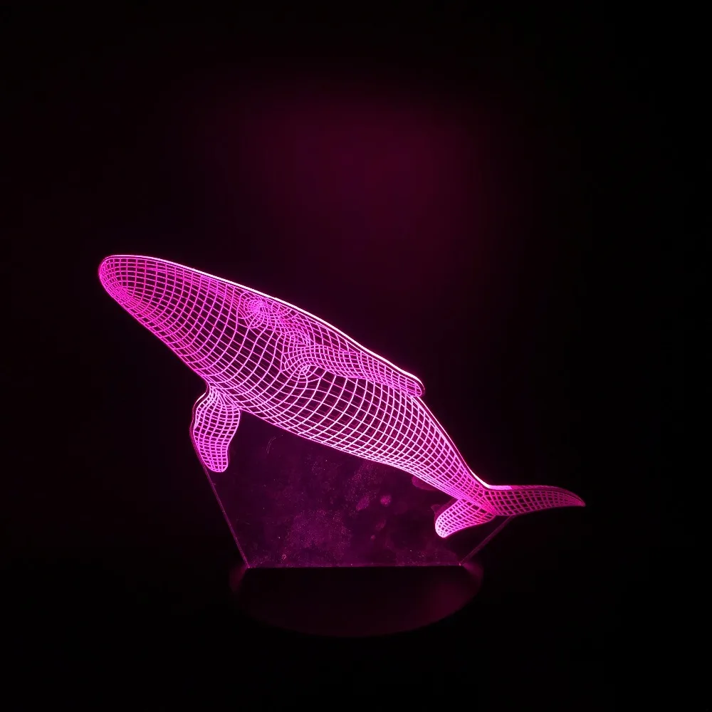 Luzes da Noite visual levou underwater world peixe Function 2 : Led Bulb/holiday Novelty Lighting/night Light