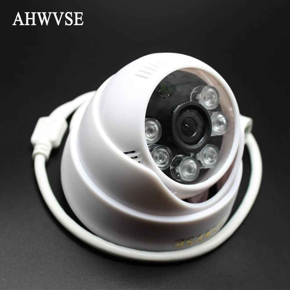 Ahwvse 48 В POE IP Камера HD 960 P d626 6 шт. белый ИК светодиодов мини купольная крытый 1.0