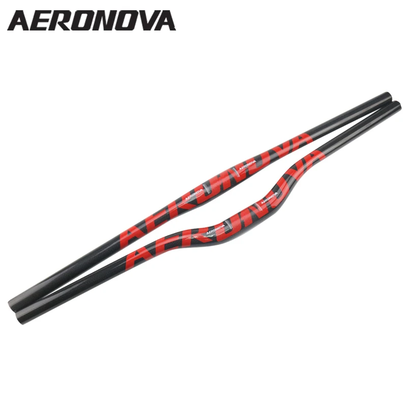Mountain Bike Carbon Handlebar 31.8mm AERONOVA Ful...