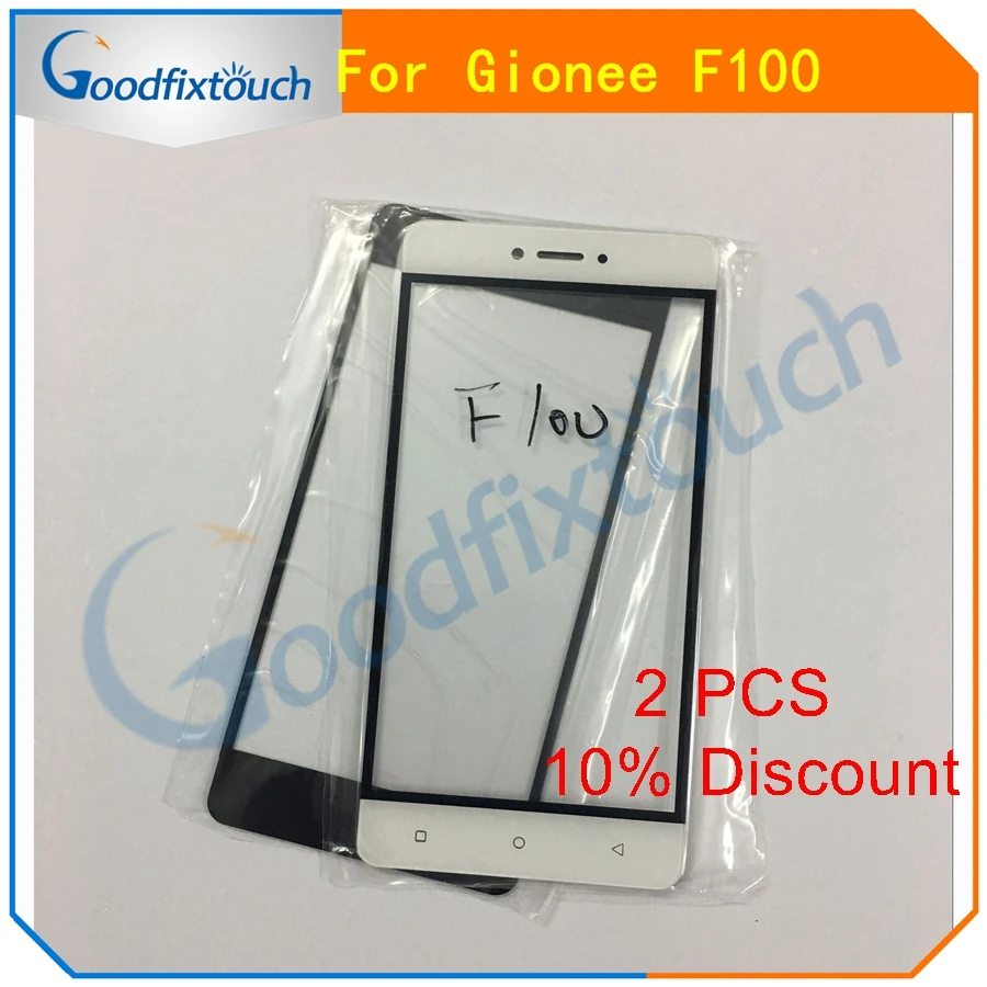 Запасные части для переднего экрана Gionee F100 внешнее стекло сенсорная внешняя