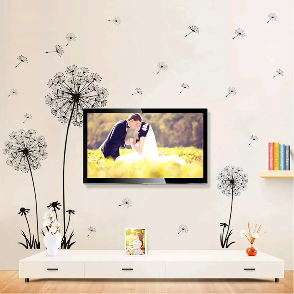 70 50cm Pegatina De Diente De Leon Para Pared Arte Sala De Pared