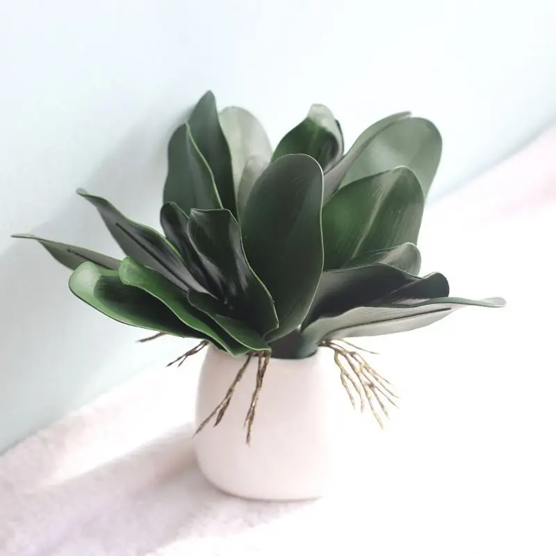 

1pc Artificial Plant Large Evergreen Plastic Fake Plants Tree Potted With Green Leaves Bonsai Home Balcony Fall Decorations