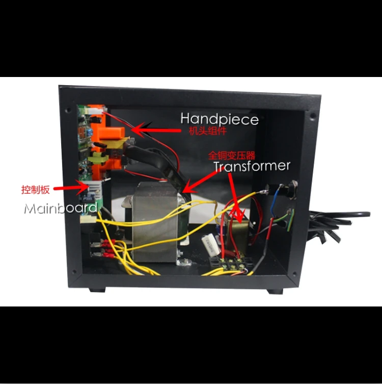 

the main transformers(two transformers) of the 18650 microcomputer control spot welding high-power spot welder battery welding