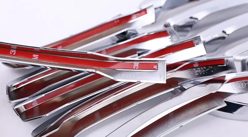 Высокое качество 14 шт. ABS Хромовая Автомобильная передняя решетка Накладка для BMW