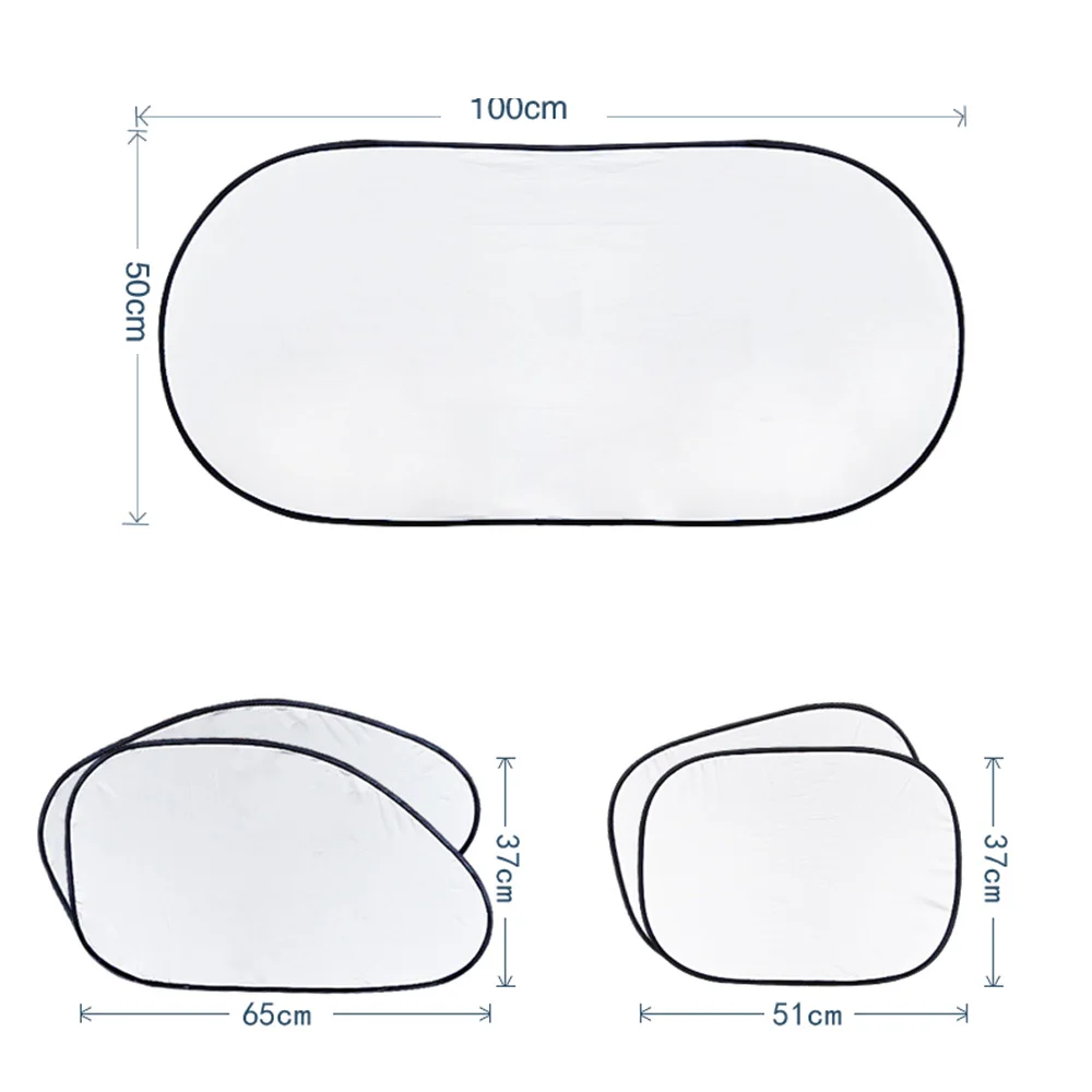 6 шт./компл. автомобильный козырек от солнца, боковые зеркала заднего вида, шторы на окно ультрафиолетовых лучей солнцезащитный козырек протектор автомобиля лобового стекла