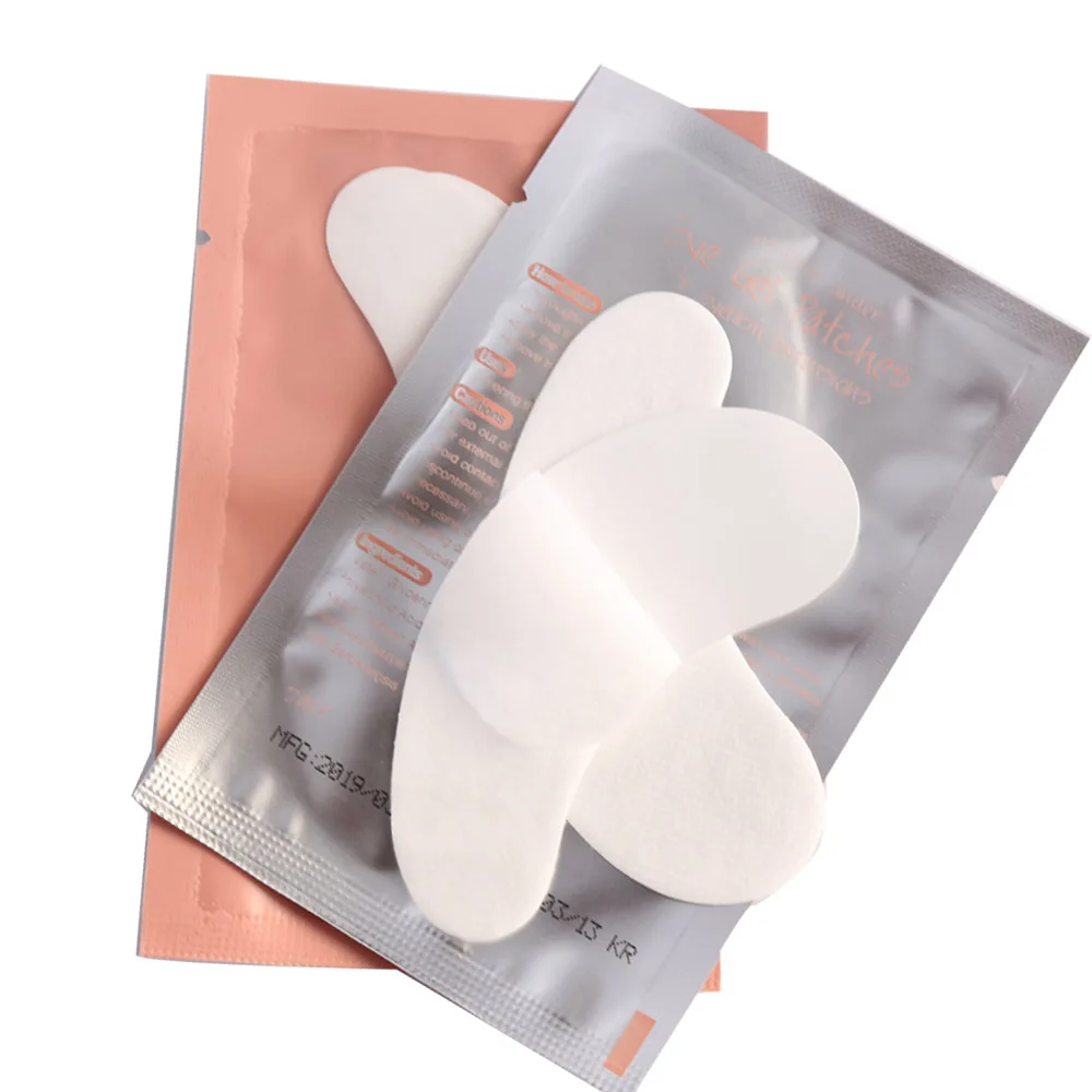 

50/100pairs Eyelash Extension Paper Patches Grafted Eye Stickers Mix Color Eyelash Under Eye Pads Eye Paper Patches Tip Sticker
