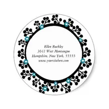 3,8 см пользовательские адресные метки уплотнения