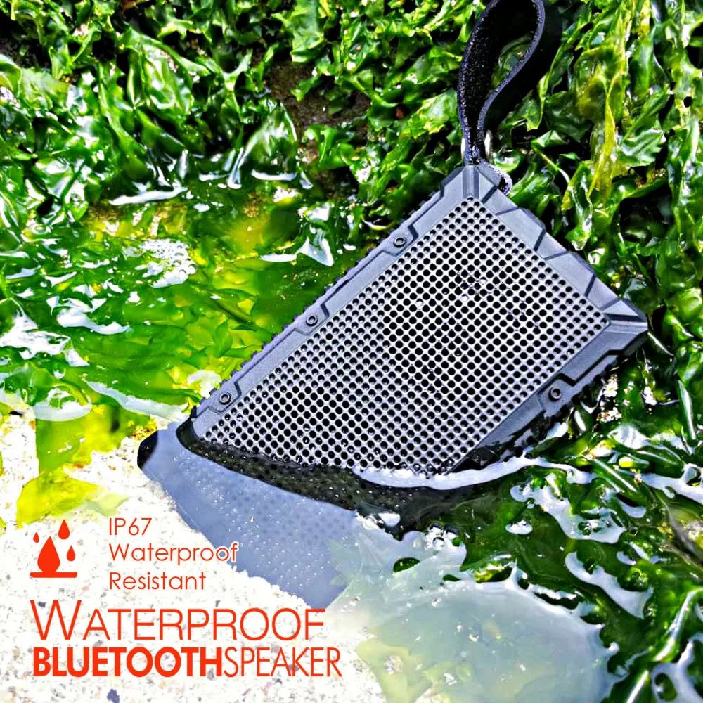 

Column Mini Wireless Bluetooth Speaker IP67 waterproof Portable Music Loudspeakers Hand-free call For iPhone Can be used inwater