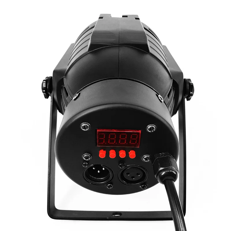 Светодиодный светильник Can Par 7x18 Вт из литого алюминия RGBWA + UV 6IN1 сценический dmx512