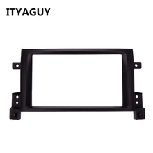 ITYAGUY Doppio 2 Din Fascia Auto Per Suzuki Grand Vitara 2005 + Pannello di DVD Dash Kit di Installazione Telaio Trim Lunetta
