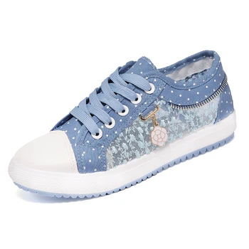 

Fast Delivery Women Casual Lace Up Shoes Woman Breathable Nice New Sneakers Fashion Women Cutouts Platform Mesh Sneakers Shoes