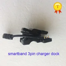 Высокого качества Универсальный 3-контактный разъем 3pin Зарядное устройство Док-станция для зарядки для умный напульсник SmartBand смарт-браслет умные наручные часы телефон