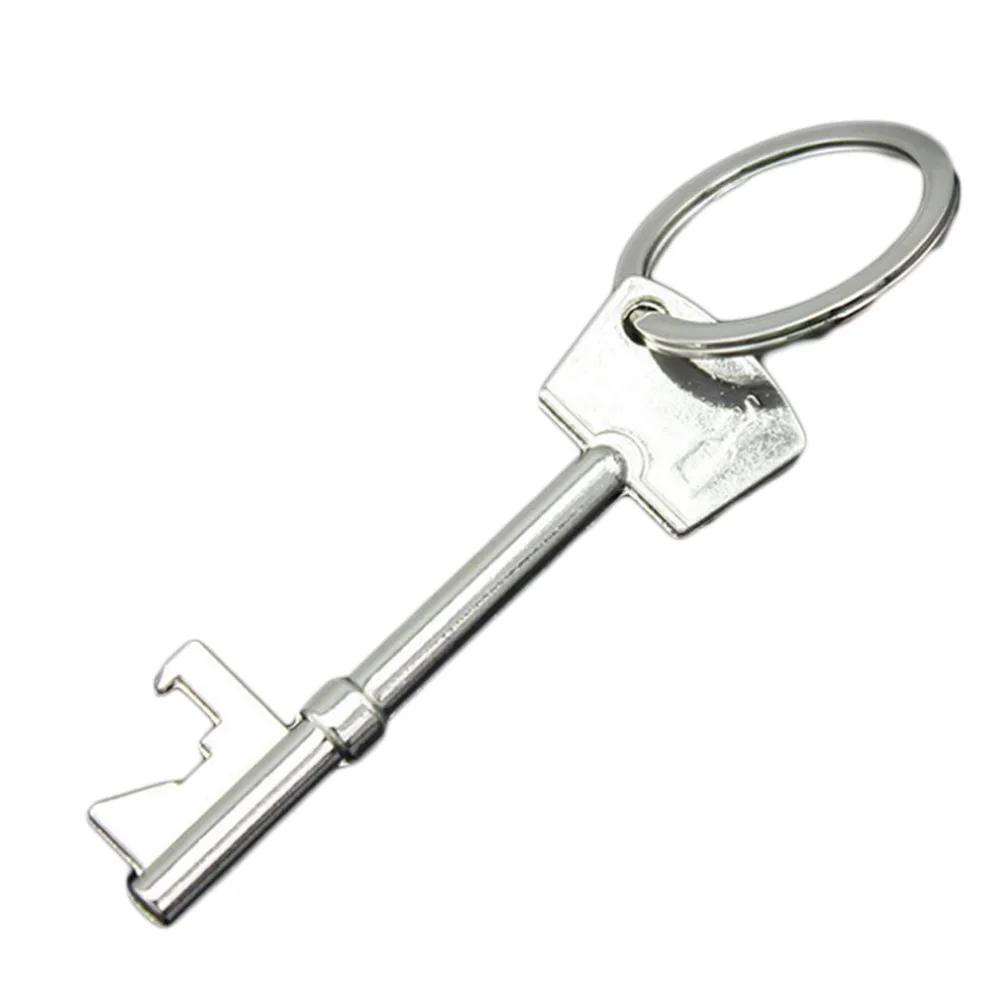 

Hot Sales Beer Bottle Opener Key Ring Keychain Zinc Alloy Key Chain Keyfob Bar Tool