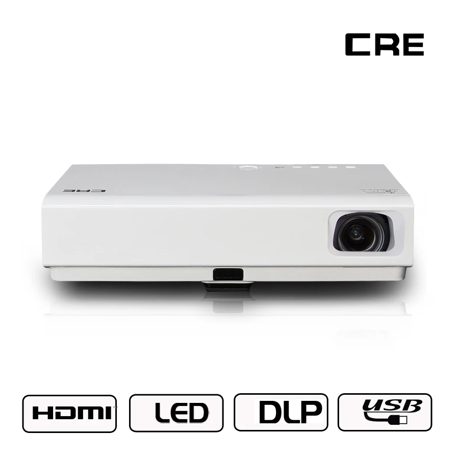 

CRE X3001 Video Home Theater Protable 3D LED HD Video support 1080P DLP Projector Proyector Beamer With WIFI