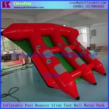 New style inflatable sea fly fish for water sports inflatable boat for sale