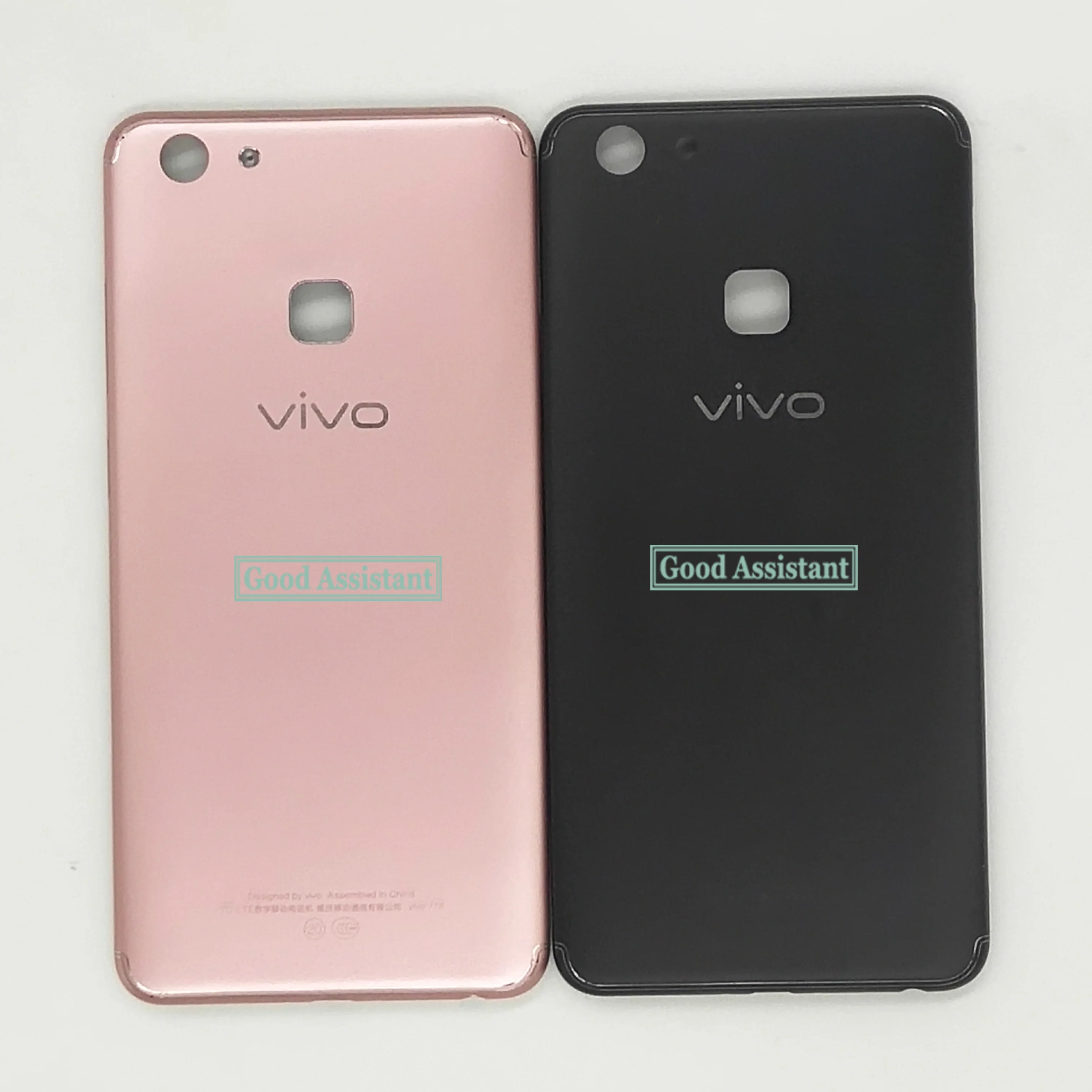 Gold Black Pink 6 0 For Bbk Vivo V7 Plus 1716 V7 Vivo Y79 Y79a Back Battery Cover Door Housing Case Rear Glass Lens Parts Mobile Phone Housings Frames Aliexpress