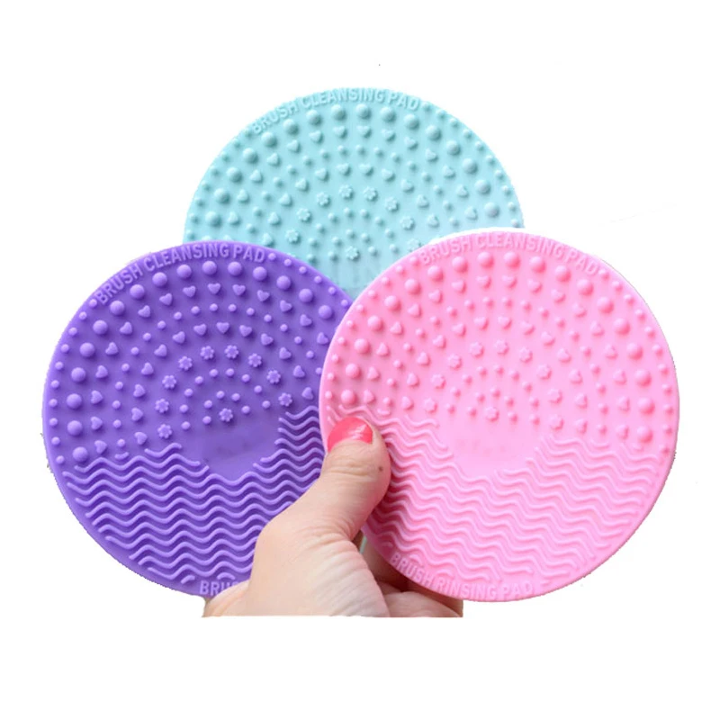 

IMAGIC Silicone Makeup Brush Cleansing Pad Palette Brush Cleaner Cleaning Mat Washing Scrubber Pad makeup brushes Cleaner Tools