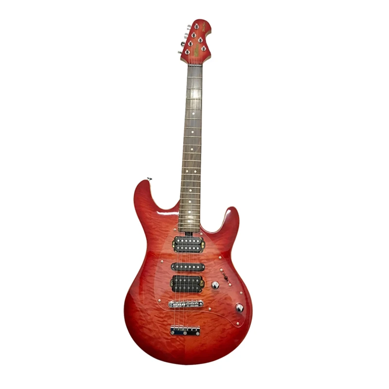Новинка 2016 Заводская + красная музыкальная Мужская Гитара Steve Morse signature