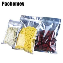 Best Offers 100pcs/lot Aliminium Foil Packing Bag Ziplock Reclosable With Window Clear Bags Snacks Storage Package 19041501 Best Offers 100pcs/lot Aliminium Foil Packing Bag Ziplock Reclosable With Window Clear Bags Snacks Storage Package 19041501