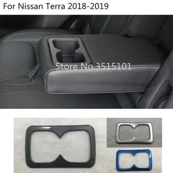 

Car Cover Stick Armrest Handrail Middle Shift Stall Paddle Rear Cup Lamp Trim Hood 1pcs For Nissan Terra 2018 2019 2020