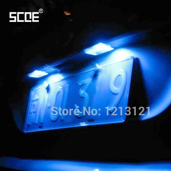 

2 pcs SCOE Car Styling 20SMD LED License Plate Light Lamp Bulb Source For Chevrolet Cruze 2011 2012 2013 2014 Eight Colours