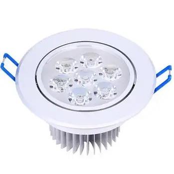 

LED Downlight Dimmable CREE 15W 21W items White shell lights for home Bathroom living room kitchen lighting