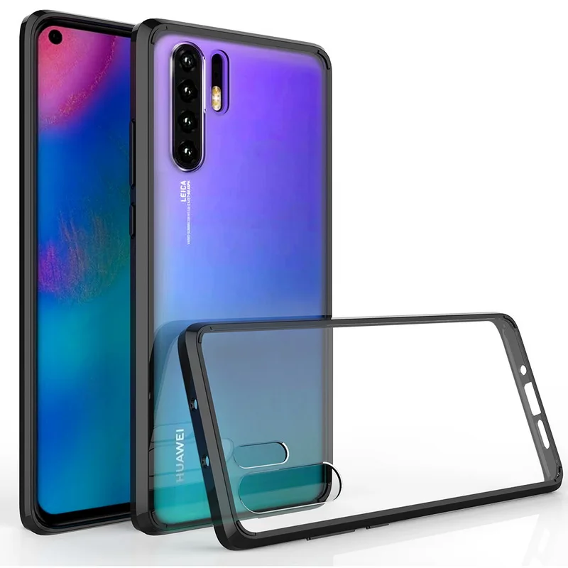 Для huawei P30 Pro Чехол с украшением в виде кристаллов Гибридный Бампер косметические контейнеры для задней крышки для huawei P30 Pro Футляр для телефона Funda P30Pro