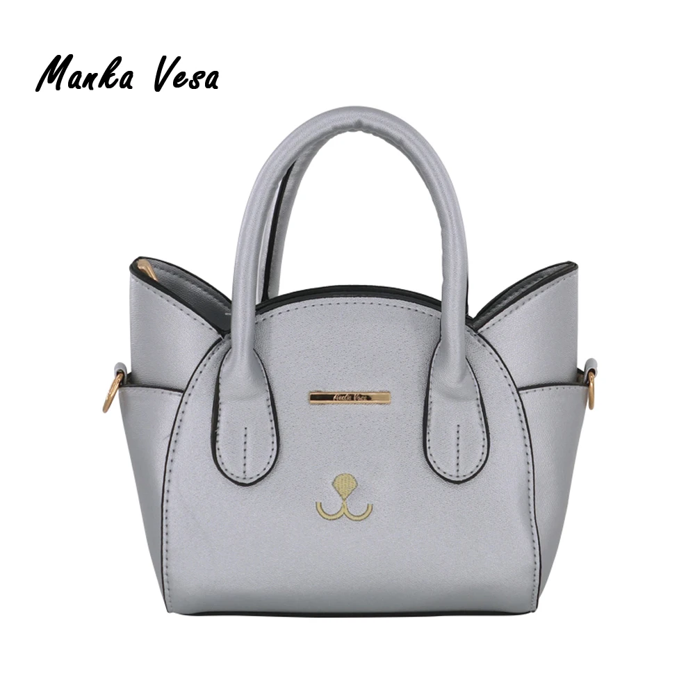 font b Womens b font Hand font b Bags b font Small Cute Cat Messenger