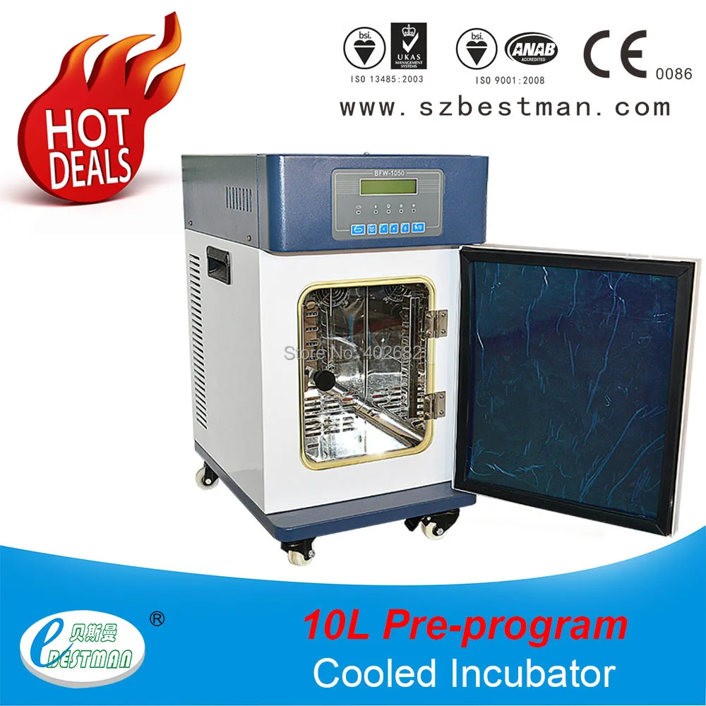 

10L/h Lab heating and cooling incubator Medical liquid warmer Cool and Warm Incubator with LED displat temperature BFW1050