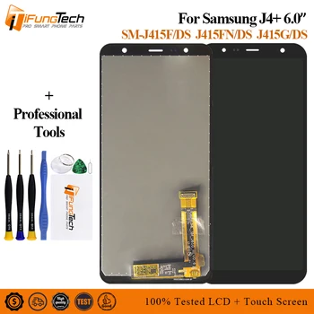 

For Samsung Galaxy J4+ 2018 J4 Plus J415 J415F J410 J6 Prime J6 Plus 2018 J610 LCD Display Touch Screen Sensor+ Kit