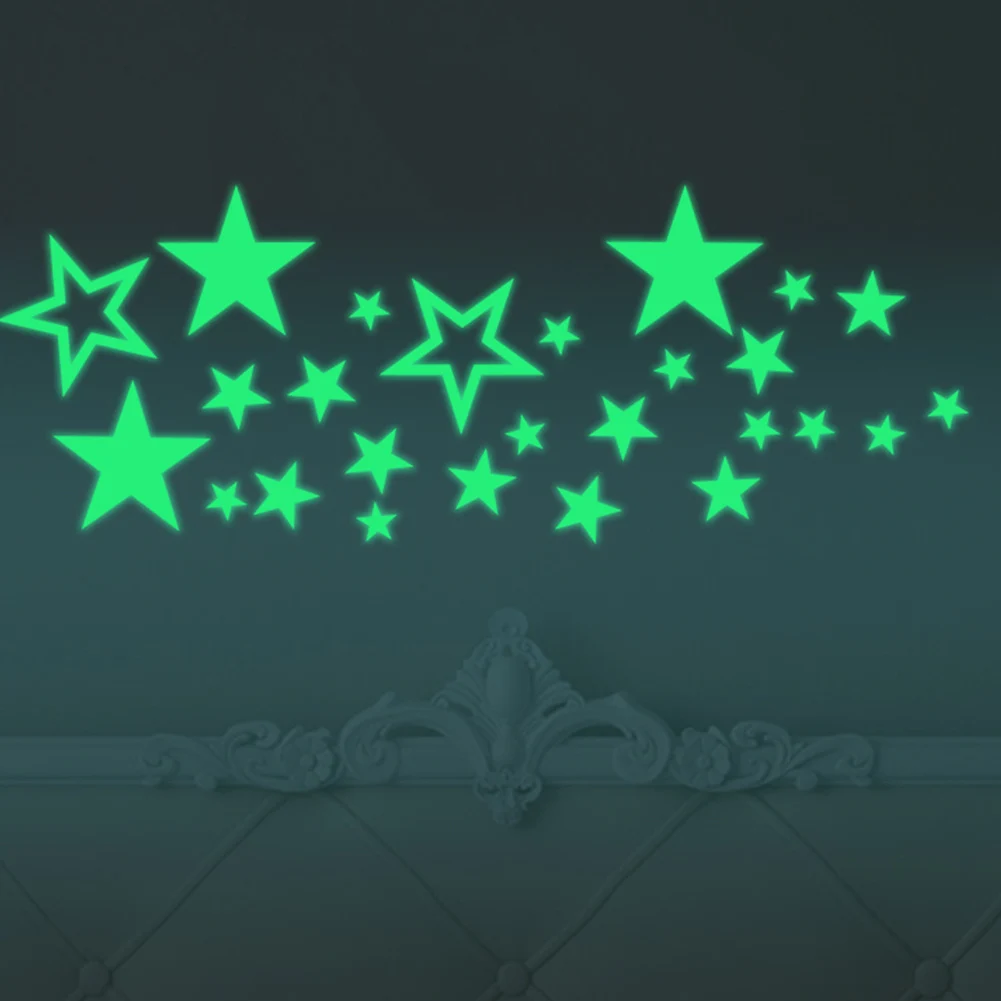 2 ورقة/مجموعة السقف سماء الليل الكرتون نجمة المنزل ديكور الممر غرفة نوم ملصق جداري مقاوم للماء الفلورسنت مضيئة DIY صائق