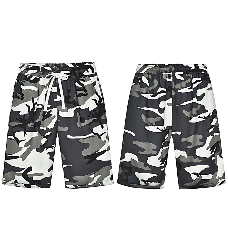 

2019 Latest Design Ladies Wear Female Active Wear Casual Camo Trousers Camouflage Cargo Sport Shorts For Women