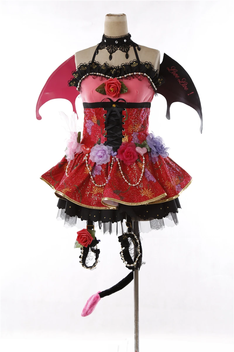 

Hot! Love Live Minami Kotori Devil Ver Cos Cosplay Costume 2019 New Lolita Halloween costume H