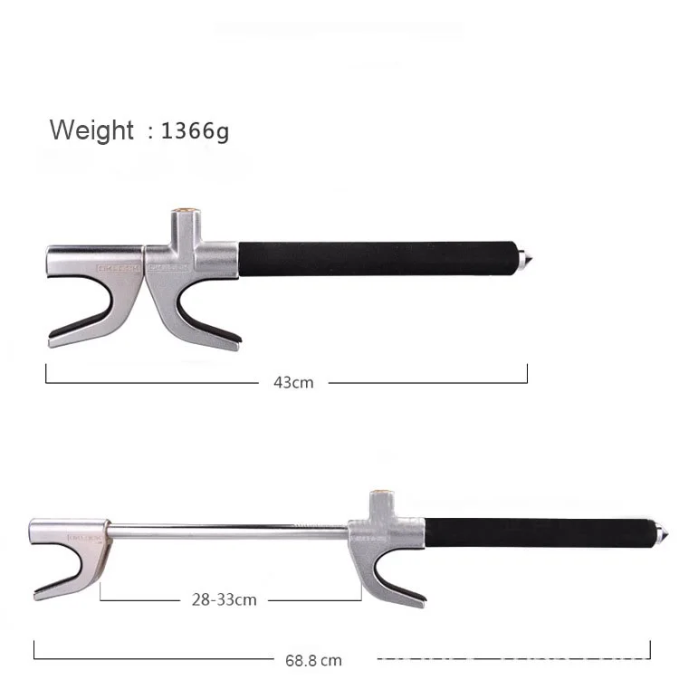 Автомобильный Замок, регулируемая Автомобильная тележка, блокировка рулевого колеса, противоугонная система безопасности, замки, Самозащита, удобная, с молотком Безопасности