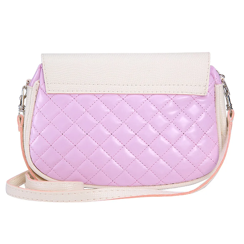 2019 Summer Fashion Women Bag PU Handbags Fashion bow series shoulder bag sky blue / pink Shopping women s messenger bag